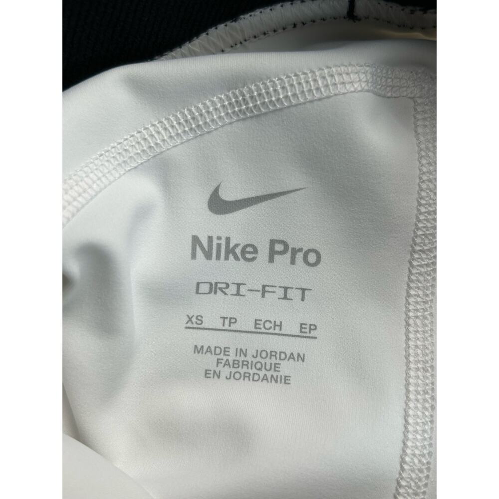 Nike Pro Dri-FIT Compression Shorts 3-Pack Bundle White Black WM XS/S Athletic - Picture 8 of 9